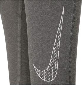 img 2 attached to NIKE Tights Black White Large Boys' Clothing and Active