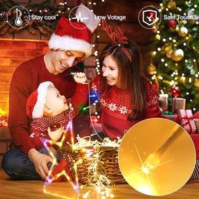 img 1 attached to JXLEDAYY Christmas Decorations Star Lights: 344 LED Tree Toppers with Memory Function, 8 Modes for Outdoor Indoor Xmas Tree Yard Wedding Party Holiday Decorations