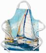 carolines treasures jmk1290apron sailboats multicolor logo