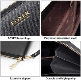 img 1 attached to Leather Wallets Genuine Packing Designer Women's Handbags & Wallets and Wallets