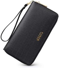 img 4 attached to Leather Wallets Genuine Packing Designer Women's Handbags & Wallets and Wallets