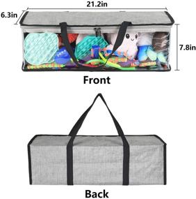 img 3 attached to Storage Organizer Supplies Children Blanket