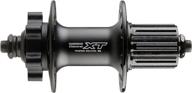 shimano xt fh-m756l 32h 🔧 rear disc hub with 6-bolt disc mount logo