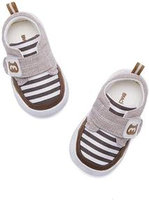 img 3 attached to 👶 BMCiTYBM Infant Soft Non Slip Sneakers First Step Walking Shoes for Baby Boys and Girls 6-24 Months - Lightweight and Durable