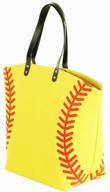 👜 e-firstfeeling extra large baseball tote bag with sports prints - multi-purpose utility tote for beach, travel, and sports logo