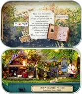 magqoo wooden dollhouse miniature furniture: accessorize your dollhouse with delightful dolls & accessories logo