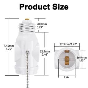 img 3 attached to 🔌 Enhanced DiCUNO Polarized Splitter Standard Converter: Amp up Connectivity and Compatibility