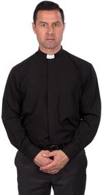 img 4 attached to Reliant Mens Clergy Shirt Collar Men's Clothing and Shirts