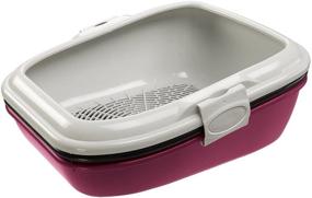 img 4 attached to 🐱 Ferplast Birba Cat Litter Tray: The Purrrrfect Solution for Clean and Odor-Free Living Spaces