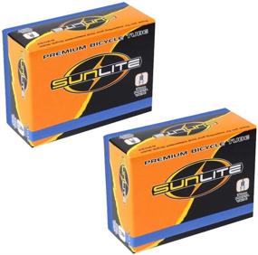 img 1 attached to Street Fit 360 Bike Tube 1 Pack or 2 Pack - Presta Valve 700c x 28-35, (27x1-1/8 to 1-1/4), 32mm, Bicycle Inner Tube, Sunlite