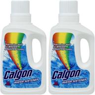 💧 calgon liquid water softener: 32 oz, pack of 2 - highly effective solution for softening water logo