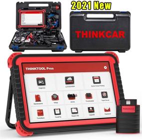img 4 attached to Thinkcar Thinktool Pros: Comprehensive Bi-Directional Scanner with 31+ Reset Functions, Key Matching, ECU Coding, ADAS Calibration, and FCA SGW AutoAuth – Includes 2 Years of Updates