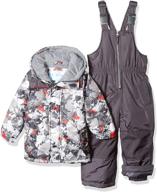 👶 wippette baby boys & toddler insulated 2-piece snowsuit for optimal winter protection logo