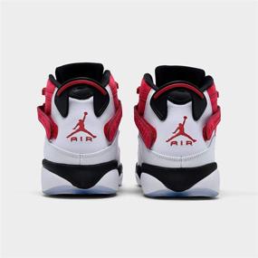 img 1 attached to Jordan Rings White Black Carmine 322992