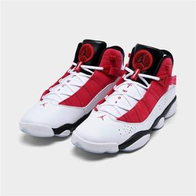 img 3 attached to Jordan Rings White Black Carmine 322992