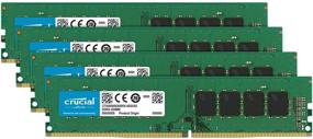 img 4 attached to 💾 Комплект Crucial 64 ГБ (4x16 ГБ) памяти DDR4 2400 МТ/с PC4-19200 DRх8 DIMM 288-контактная - CT4K16G4DFD824A