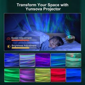 img 3 attached to 🌌 Galaxy Night Light Projector with App Remote Control, Bluetooth Speaker, and Alexa Compatibility - Star Projector and Starry Mood Lamp for Christmas Bedroom Ceiling Decor - Ideal for Kids and Adults