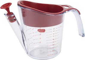 img 1 attached to 🥣 Goodcook Medium Clear & Grey Fat Separator - Efficiently Separate Fat for Healthier Meals