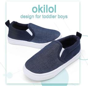 img 3 attached to 🦕 Dinosaur Boys' Shoes - Okilol Toddler Walking Sneakers