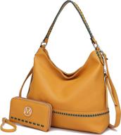 mkf collection hobo purses women women's handbags & wallets logo