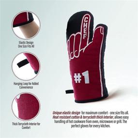 img 1 attached to 🧤 Ultimate Protection: Premium Resistant Cotton Gloves Design