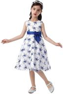 👗 cichic flower girl wedding dress: elegant dresses for parties, ages 2-10 years logo