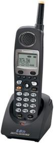 img 1 attached to 📞 Panasonic KX-TGA450B Additional Handset for Pankxtg 4500B, Black