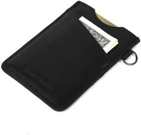 img 1 attached to 👔 Men's Thread Wallets Vertical Minimalist Wallet - Accessory for Wallets, Card Cases & Money Organizers