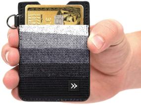 img 2 attached to 👔 Men's Thread Wallets Vertical Minimalist Wallet - Accessory for Wallets, Card Cases & Money Organizers