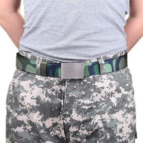 img 1 attached to Samtree Military Adjustable Tactical Removable Men's Accessories in Belts