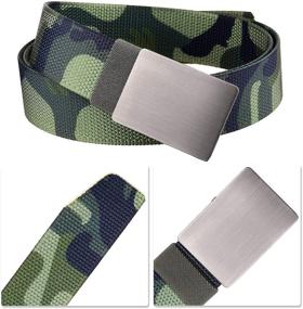 img 3 attached to Samtree Military Adjustable Tactical Removable Men's Accessories in Belts