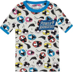 img 3 attached to Ninja Steel Pajamas for Power Rangers Boys: Comfort meets Adventure!