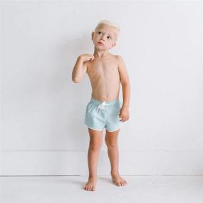 img 3 attached to Sisterly Market Shorts Swimsuit Elastic Boys' Clothing : Swim