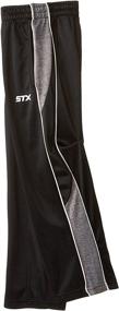 img 1 attached to 👖 STX Boys' Tricot Sport Pant with Pull-On Design