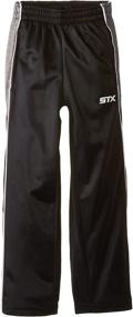 img 2 attached to 👖 STX Boys' Tricot Sport Pant with Pull-On Design