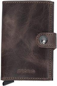 img 4 attached to Men's Accessories with Gradual Vintage Leather Protection by Secrid