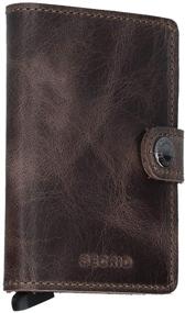 img 3 attached to Men's Accessories with Gradual Vintage Leather Protection by Secrid