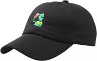 🐸 the frog dad hat baseball cap with champion adjustable snapback - sipping sips, drinking tea - hip hop cotton baseball cap logo