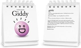 img 4 attached to 🌞 Brighten Your Workspace with Genuine Fred THE DAILY MOOD Desk Flipchart