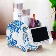 mokani elephant desk supplies organizer: multifunctional office accessories with phone stand, tablet bracket - perfect christmas gifts for kids, girls, boys, and women логотип