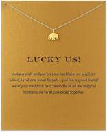 🌟 friendship compass sun star elephant pendant necklace: colorful bling for good luck, with meaningful message card. ideal wishing jewelry & clavicle chain gift logo