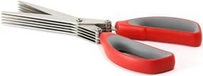 img 4 attached to 🔴 Discover the Efficiency of the Westcott 8" All Purpose Shredder Scissor in Vibrant Red