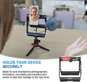 img 3 attached to MOURIV Smartphone SmartPhone Stabilizer Video Grapher