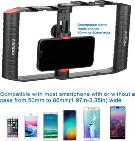 img 2 attached to MOURIV Smartphone SmartPhone Stabilizer Video Grapher