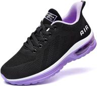 👟 lamincoa womens air running shoes: lightweight women sneakers with air cushion & comfortable walking tennis shoes for women logo