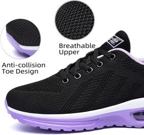 img 3 attached to 👟 Lamincoa Womens Air Running Shoes: Lightweight Women Sneakers with Air Cushion & Comfortable Walking Tennis Shoes for Women