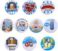 oktoberfest bavarian different festivities decorations logo