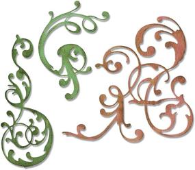 img 4 attached to Sizzix Thinlits 664176 Adorned Holtz