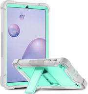 🔒 baisrke heavy duty rugged hybrid case for galaxy tab a 8.4 2020 - turquoise: ultimate shockproof protection logo