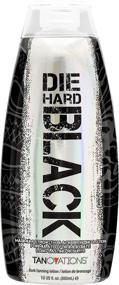 img 2 attached to 🔥 Introducing Die Hard Black Ed Hardy Indoor Tanning Lotion - Achieve Maximum Bronzing, 10 oz.